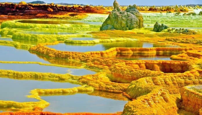 danakil salt lake, Ethiopia